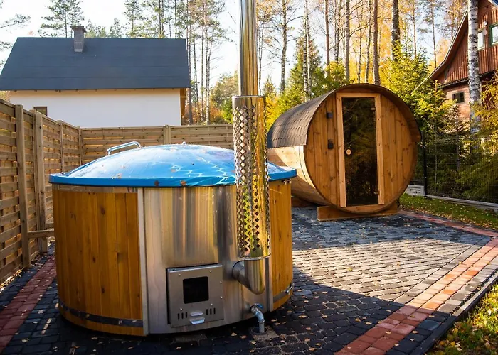 Julia Z Bania Ruska I Sauna Vila Sulęczyno